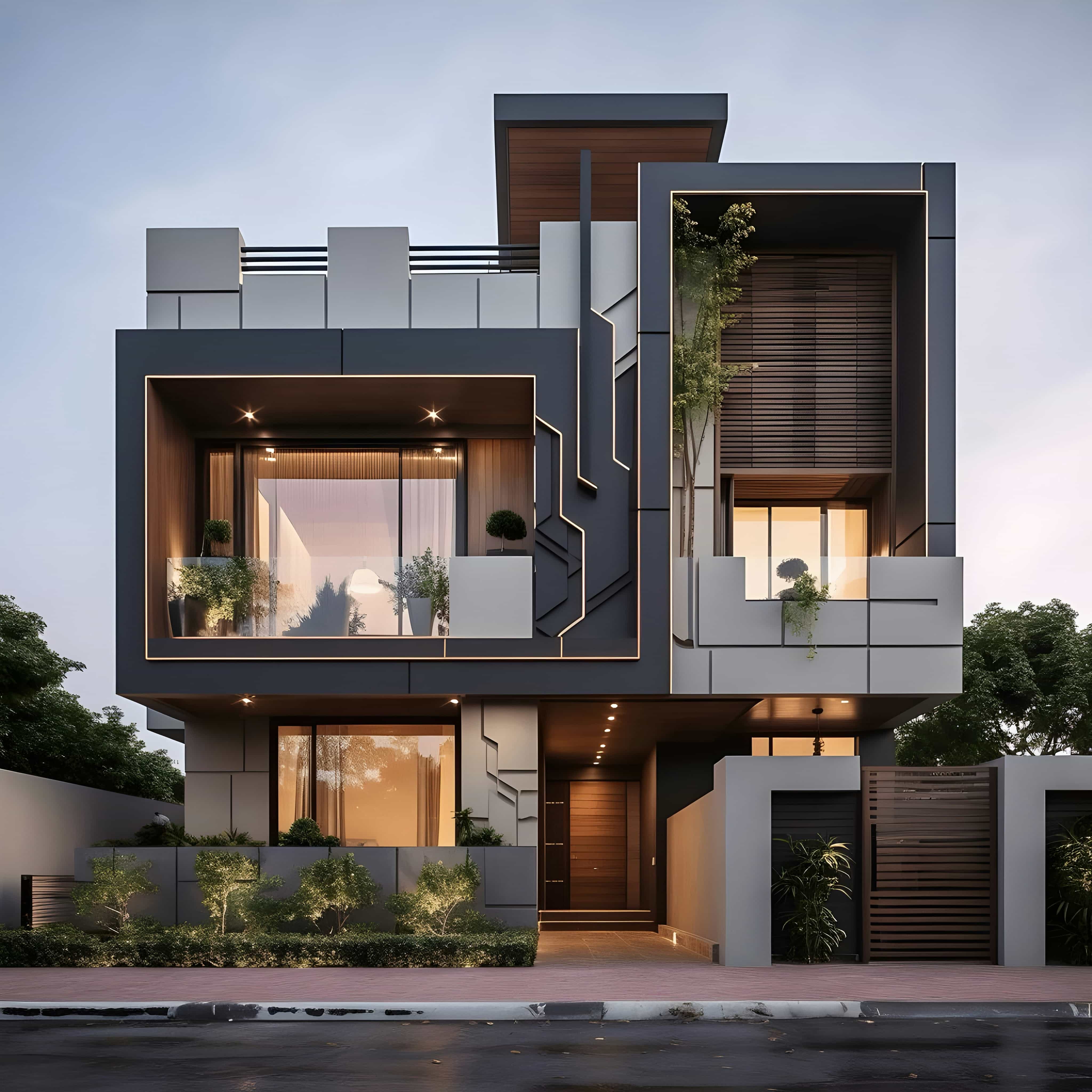 Modern conceptual house design